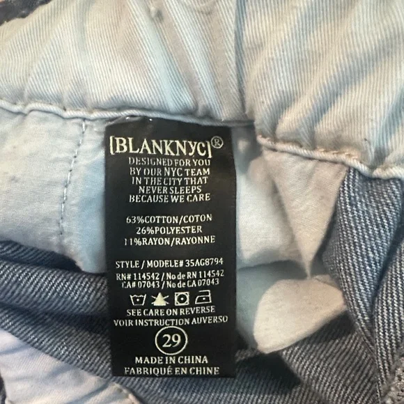 Denim Blue Women's Shorts - Picture 4 of 5